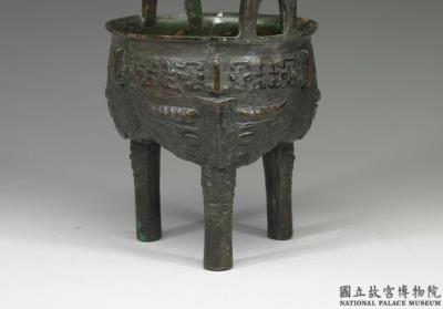 图片[3]-Liding lobed tripod cauldron with animal mask design, early Western Zhou period, c. 11th-10th century BCE-China Archive